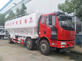 解放30立方散装饲料车