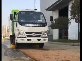 福田小型扫路车视频