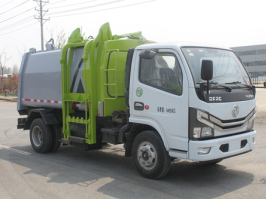 东风5方侧装压缩垃圾车